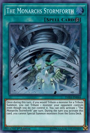 The Monarchs Stormforth [DASA-EN044] Super Rare - Trinity Hobby