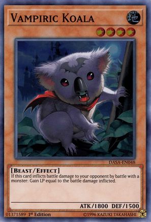 Vampiric Koala [DASA-EN048] Super Rare - Trinity Hobby