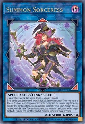 Summon Sorceress [JUMP-EN084] Ultra Rare - Trinity Hobby