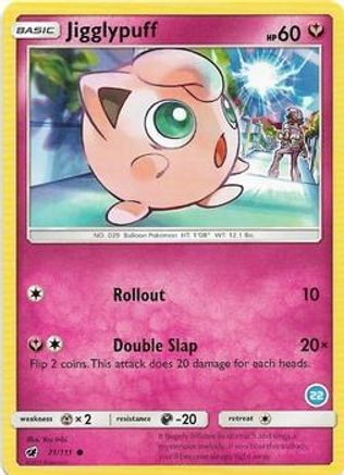 Jigglypuff (71/111) (Deck Exclusive #22) [Sun & Moon: Trainer Kit - Alolan Ninetales] - Trinity Hobby