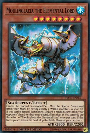 Moulinglacia the Elemental Lord [FLOD-ENSE2] Super Rare - Trinity Hobby