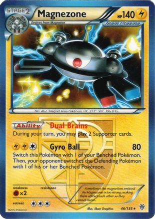 Magnezone (46/135) (Theme Deck Exclusive) [Black & White: Plasma Storm] - Trinity Hobby