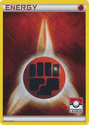 Fighting Energy (2011 Pokemon League Promo) [League & Championship Cards] - Trinity Hobby