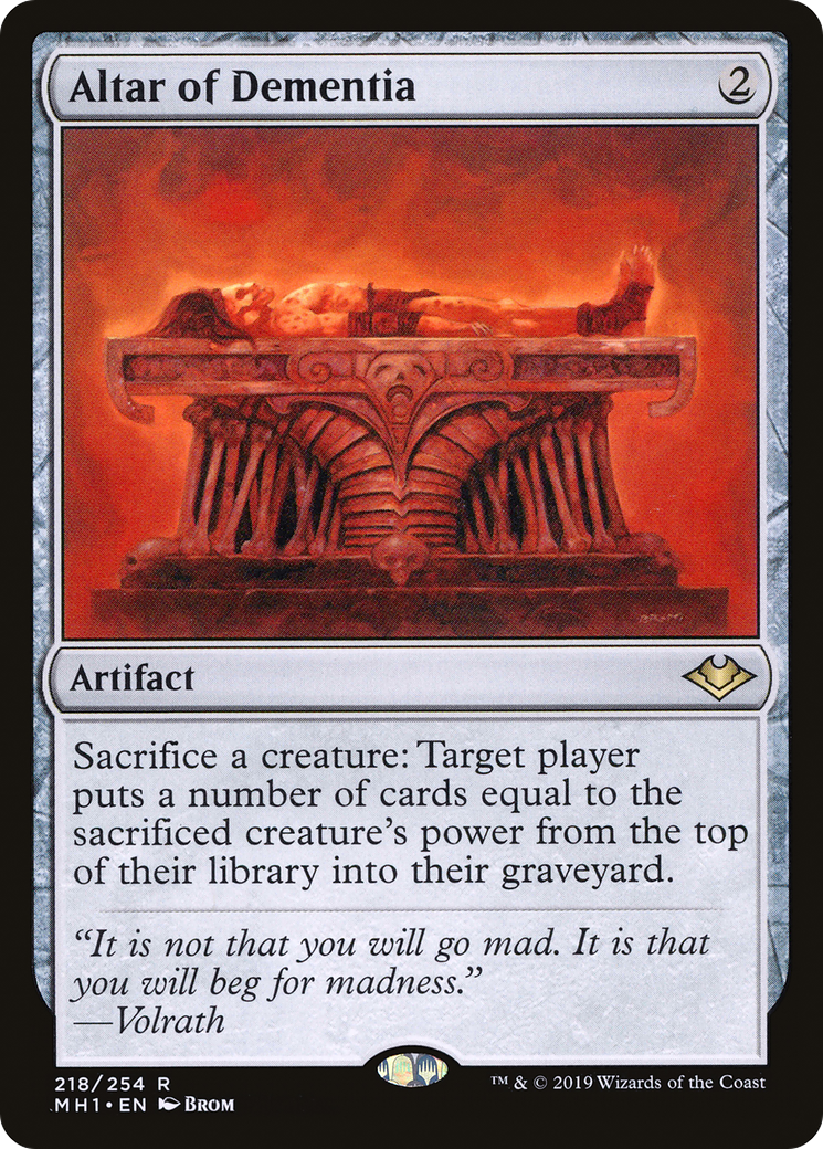 Altar of Dementia [Modern Horizons] - Trinity Hobby