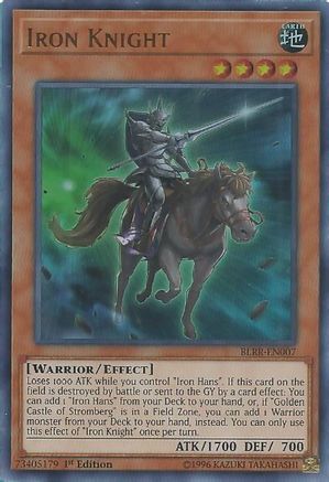 Iron Knight [BLRR-EN007] Ultra Rare - Trinity Hobby