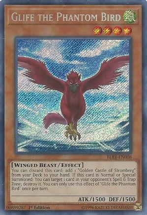 Glife the Phantom Bird [BLRR-EN008] Secret Rare - Trinity Hobby