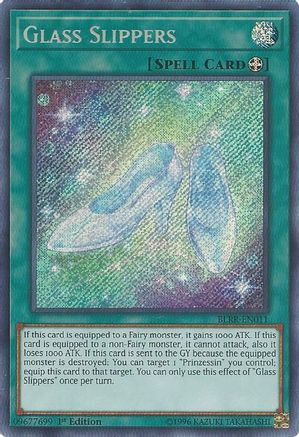 Glass Slippers [BLRR-EN011] Secret Rare - Trinity Hobby