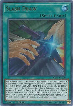 Slash Draw [BLRR-EN020] Ultra Rare - Trinity Hobby