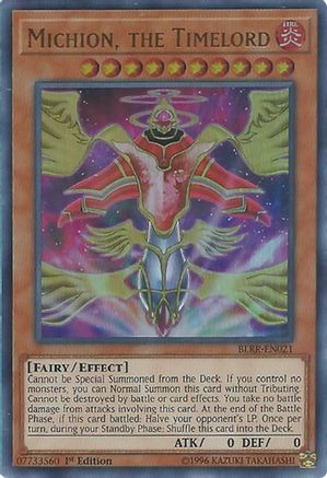 Michion, the Timelord [BLRR-EN021] Ultra Rare - Trinity Hobby