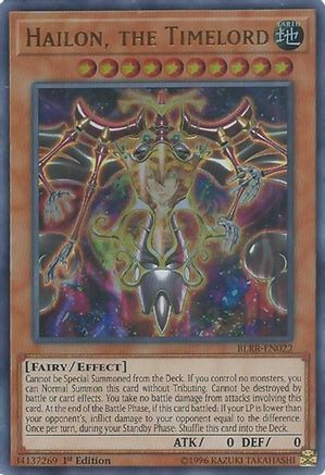 Hailon, the Timelord [BLRR-EN022] Ultra Rare - Trinity Hobby
