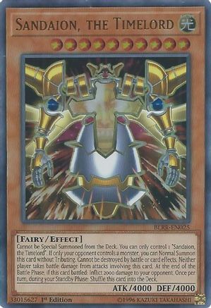 Sandaion, the Timelord [BLRR-EN025] Ultra Rare - Trinity Hobby