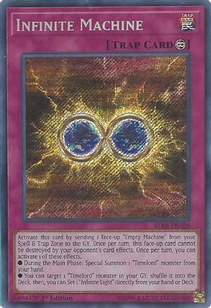 Infinite Machine [BLRR-EN028] Secret Rare - Trinity Hobby