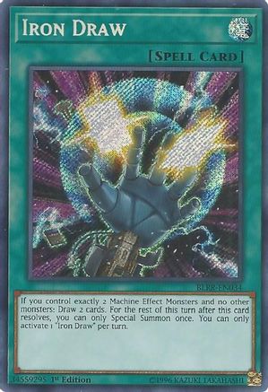 Iron Draw [BLRR-EN034] Secret Rare - Trinity Hobby