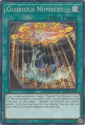 Glorious Numbers [BLRR-EN035] Secret Rare - Trinity Hobby