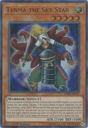 Tenma the Sky Star [BLRR-EN037] Ultra Rare - Trinity Hobby