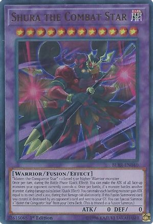 Shura the Combat Star [BLRR-EN040] Ultra Rare - Trinity Hobby