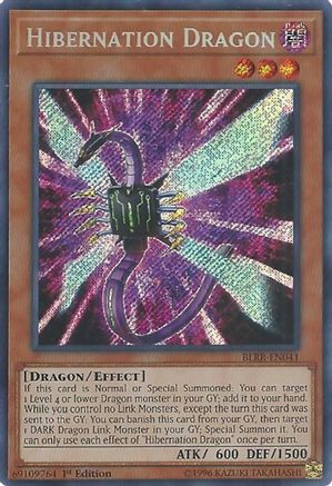 Hibernation Dragon [BLRR-EN041] Secret Rare - Trinity Hobby