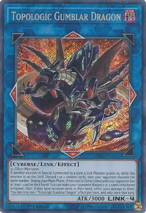 Topologic Gumblar Dragon [BLRR-EN043] Secret Rare - Trinity Hobby
