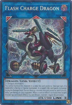 Flash Charge Dragon [BLRR-EN045] Secret Rare - Trinity Hobby