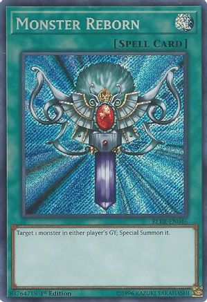 Monster Reborn [BLRR-EN046] Secret Rare - Trinity Hobby