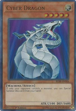 Cyber Dragon [BLRR-EN048] Ultra Rare - Trinity Hobby
