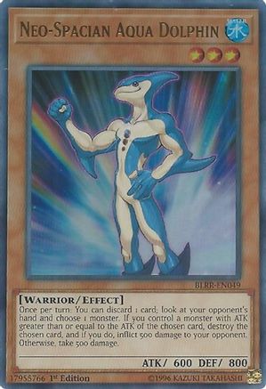 Neo-Spacian Aqua Dolphin [BLRR-EN049] Ultra Rare - Trinity Hobby
