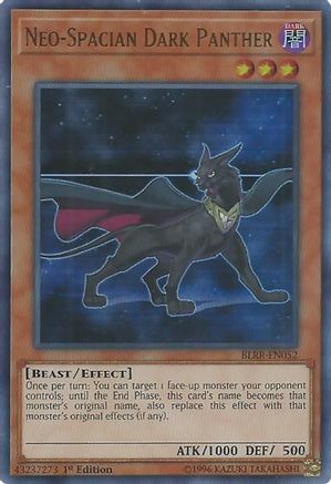 Neo-Spacian Dark Panther [BLRR-EN052] Ultra Rare - Trinity Hobby