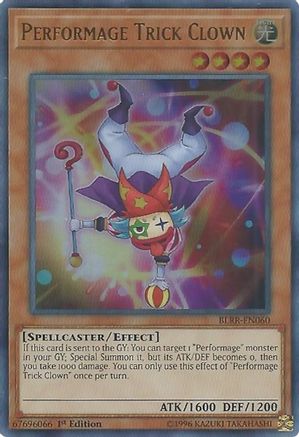 Performage Trick Clown [BLRR-EN060] Ultra Rare - Trinity Hobby