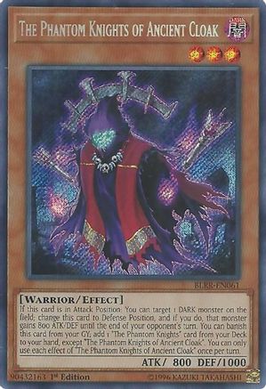 The Phantom Knights of Ancient Cloak [BLRR-EN061] Secret Rare - Trinity Hobby