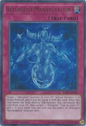 Altergeist Manifestation [BLRR-EN067] Ultra Rare - Trinity Hobby