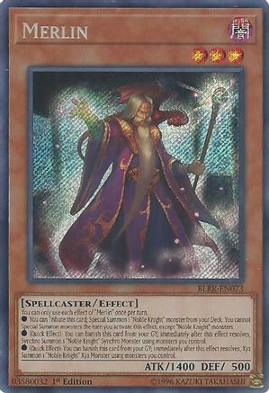 Merlin [BLRR-EN073] Secret Rare - Trinity Hobby