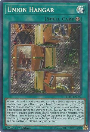 Union Hangar [BLRR-EN092] Secret Rare - Trinity Hobby