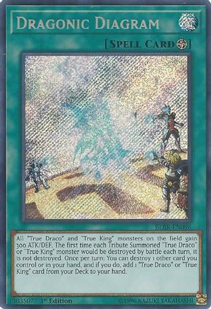 Dragonic Diagram [BLRR-EN096] Secret Rare - Trinity Hobby