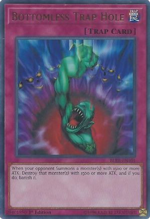 Bottomless Trap Hole [BLRR-EN101] Ultra Rare - Trinity Hobby