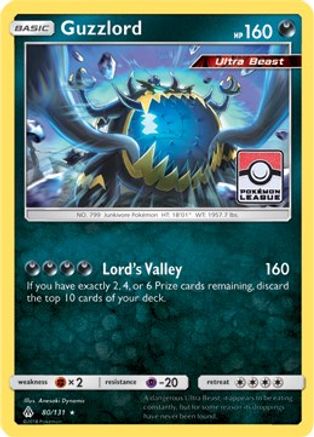 Guzzlord (80/131) (League Promo) [Sun & Moon: Forbidden Light] - Trinity Hobby