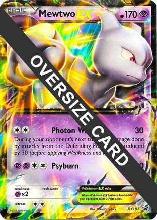 Mewtwo EX (XY183) (Jumbo Card) [XY: Black Star Promos] - Trinity Hobby
