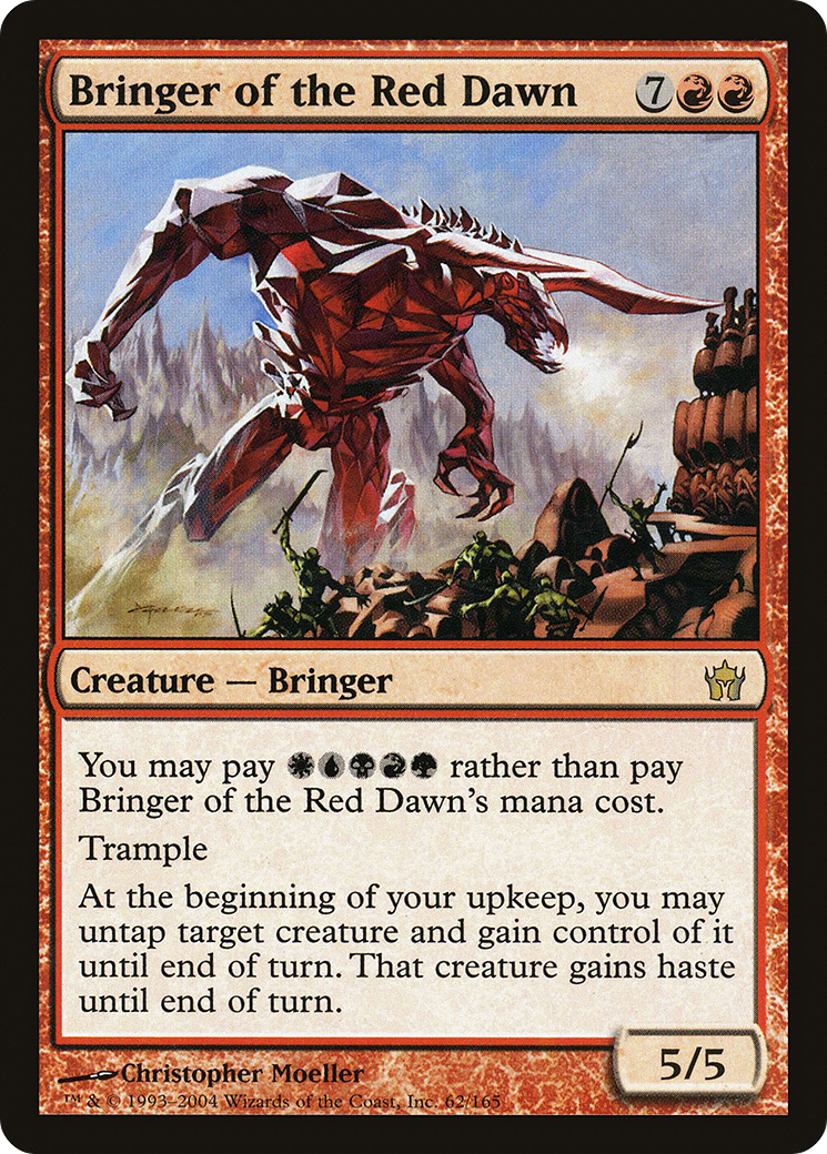 Bringer of the Red Dawn [Fifth Dawn] - Trinity Hobby