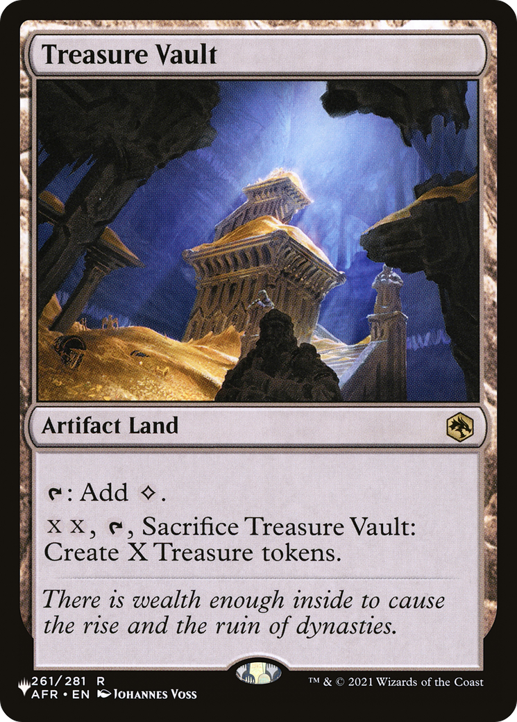 Treasure Vault [The List] - Trinity Hobby