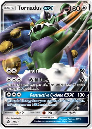 Tornadus GX (SM134) [Sun & Moon: Black Star Promos] - Trinity Hobby