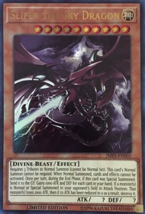 Slifer the Sky Dragon [JMPS-EN005] Ultra Rare - Trinity Hobby
