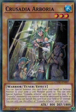 Crusadia Arboria [CYHO-EN007] Common - Trinity Hobby
