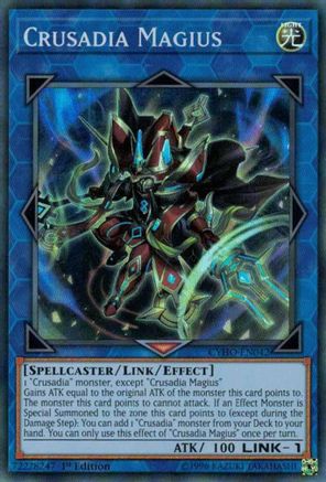Crusadia Magius [CYHO-EN042] Super Rare - Trinity Hobby