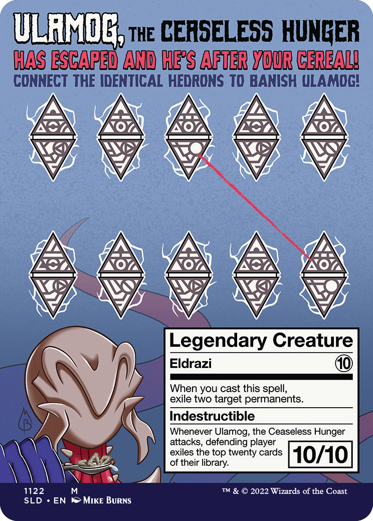 Ulamog, the Ceaseless Hunger (Borderless) [Secret Lair Drop Series] - Trinity Hobby
