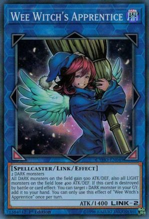 Wee Witch's Apprentice [CYHO-EN049] Super Rare - Trinity Hobby