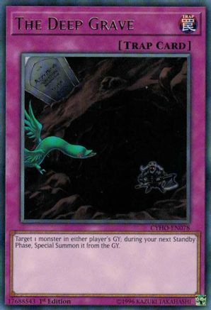 The Deep Grave [CYHO-EN078] Rare - Trinity Hobby