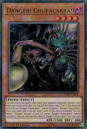 Danger! Chupacabra! [CYHO-EN084] Ultra Rare - Trinity Hobby