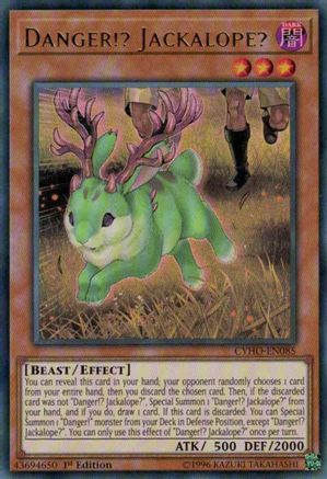 Danger!? Jackalope? [CYHO-EN085] Ultra Rare - Trinity Hobby