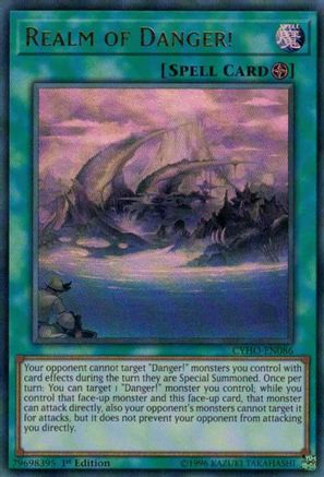 Realm of Danger! [CYHO-EN086] Ultra Rare - Trinity Hobby