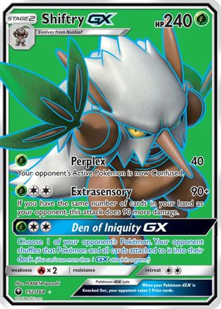 Shiftry GX (152/168) [Sun & Moon: Celestial Storm] - Trinity Hobby