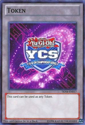 Yu-Gi-Oh Championship Series Token (2014 Pre-registration) [TKN4-EN017] Super Rare - Trinity Hobby